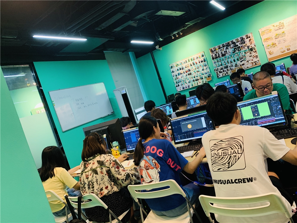 授課現場
