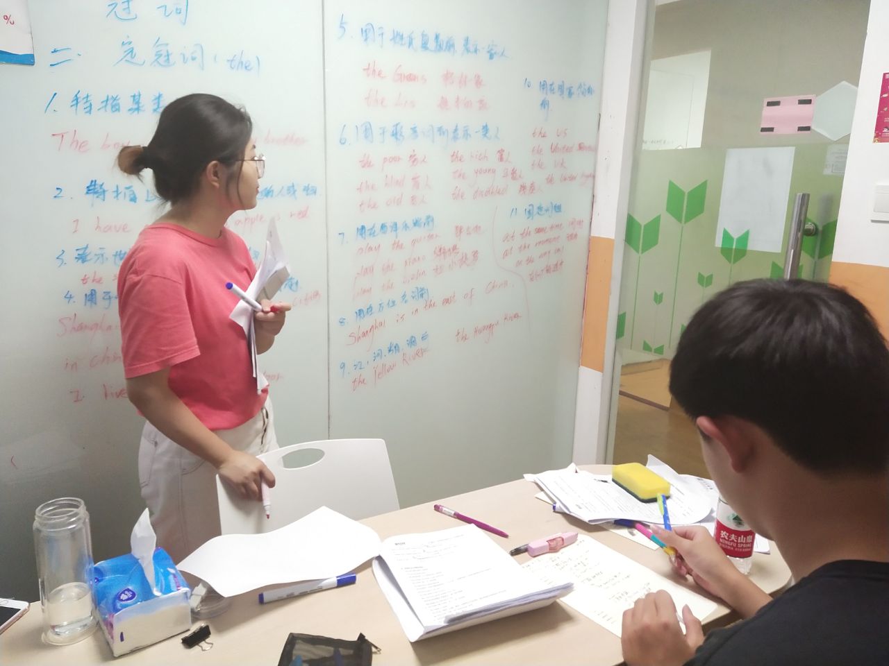 授課現場
